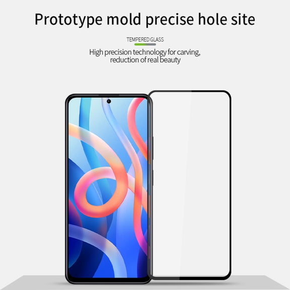 For Xiaomi Redmi Note 12S MOFI 9H 2.5D Full Screen Tempered Glass Film