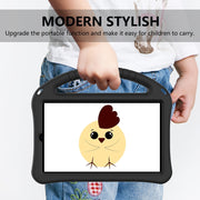 For Lenovo Tab M9 TB-310FU 2023 EVA Shockproof Tablet Case with Holder(Black)