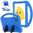 For Lenovo Tab M9 TB-310FU 2023 EVA Shockproof Tablet Case with Holder(Blue) - Lenovo by PMC TechLife | Online Shopping South Africa | PMC TechLife | Buy Now Pay Later Mobicred