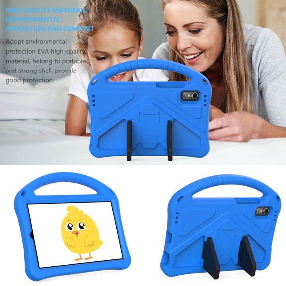 For Lenovo Tab M9 TB-310FU 2023 EVA Shockproof Tablet Case with Holder(Blue)