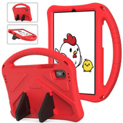For Lenovo Tab M9 TB-310FU 2023 EVA Shockproof Tablet Case with Holder(Red)
