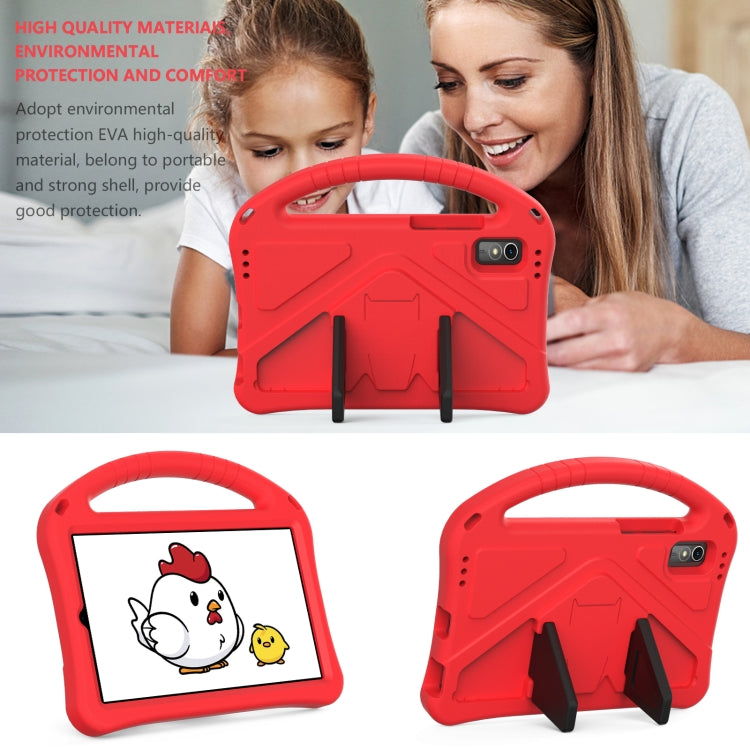 For Lenovo Tab M9 TB-310FU 2023 EVA Shockproof Tablet Case with Holder(Red)