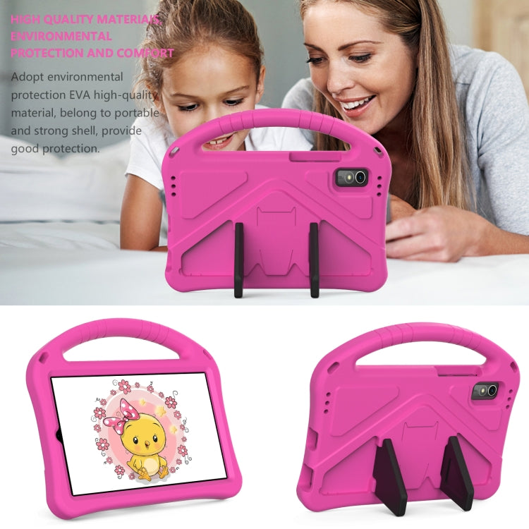 For Lenovo Tab M9 TB-310FU 2023 EVA Shockproof Tablet Case with Holder(RoseRed)