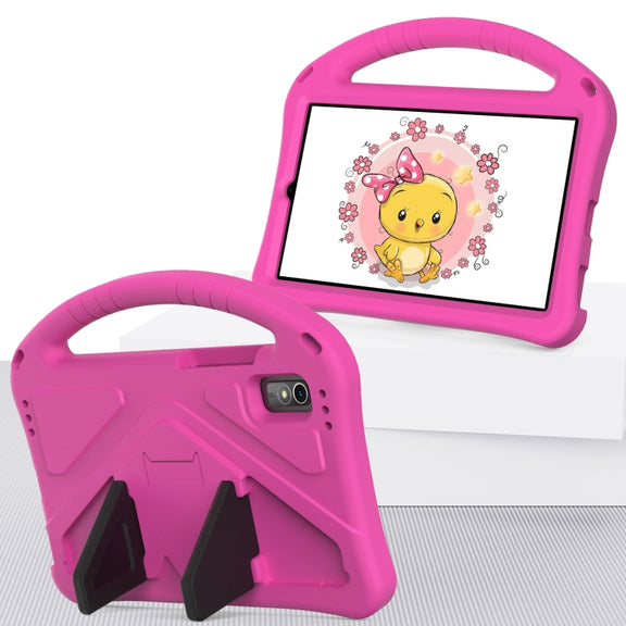 For Lenovo Tab M9 TB-310FU 2023 EVA Shockproof Tablet Case with Holder(RoseRed)