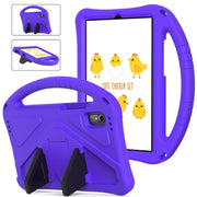 For Lenovo Tab M9 TB-310FU 2023 EVA Shockproof Tablet Case with Holder(Purple)
