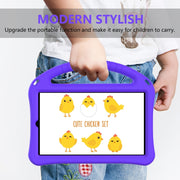 For Lenovo Tab M9 TB-310FU 2023 EVA Shockproof Tablet Case with Holder(Purple)