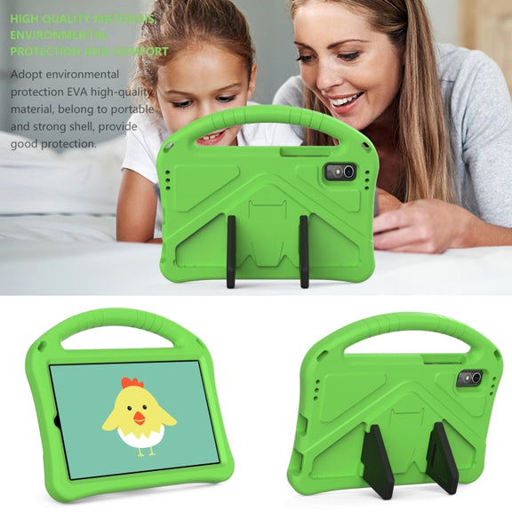 For Lenovo Tab M9 TB-310FU 2023 EVA Shockproof Tablet Case with Holder(Green)