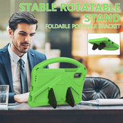 For Lenovo Tab M9 TB-310FU 2023 EVA Shockproof Tablet Case with Holder(Green)
