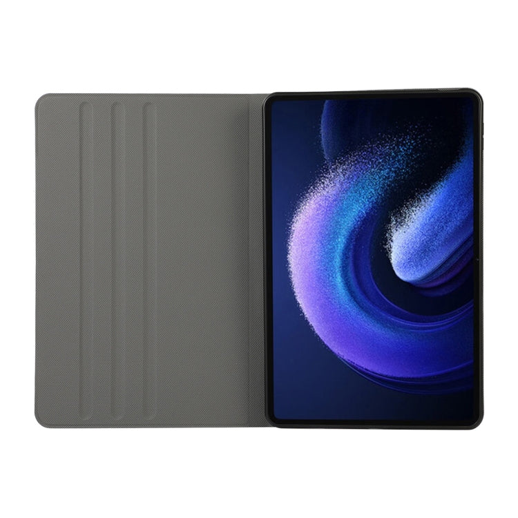 For Xiaomi Pad 6 / Pad 6 Pro ENKAY Leather Stand Smart Tablet Case(Black)