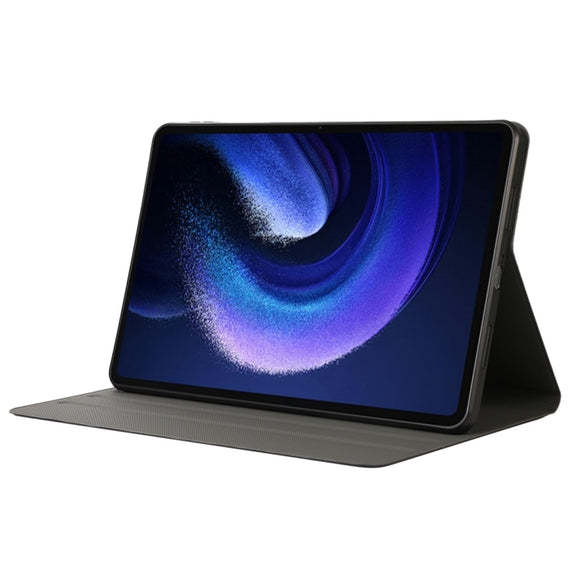 For Xiaomi Pad 6 / Pad 6 Pro ENKAY Leather Stand Smart Tablet Case(Black)