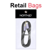 NORTHJO LTM03 8 Pin to 3.5mm Audio AUX Jack Cable, Length:1.5m