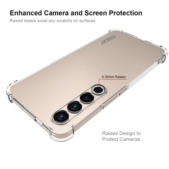 For Meizu 20 Pro ENKAY Hat-Prince Transparent TPU Shockproof Phone Case