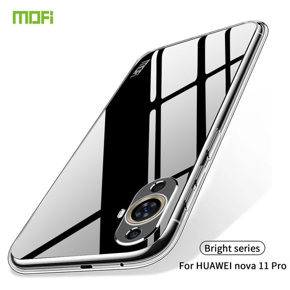 For Huawei nova 11 Pro MOFI Ming Series Transparent Ultra-thin TPU Phone Case