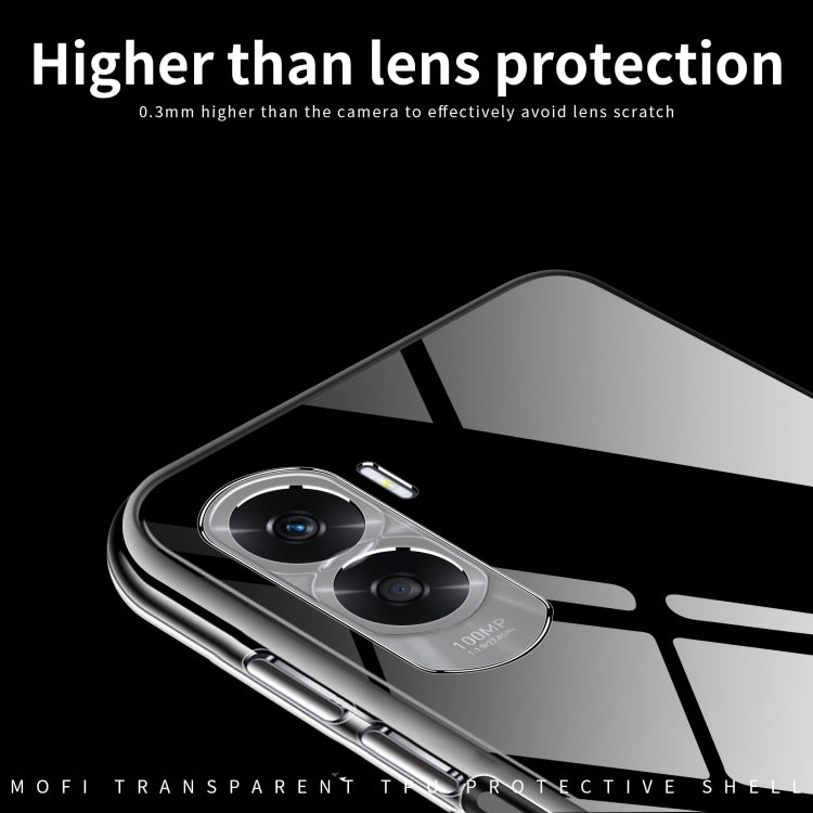 For Honor X50i MOFI Ming Series Transparent Ultra-thin TPU Phone Case