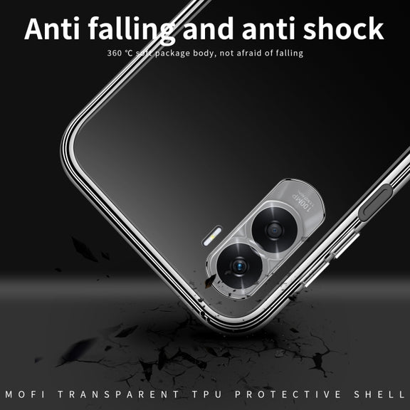 For Honor X50i MOFI Ming Series Transparent Ultra-thin TPU Phone Case