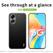 For OPPO A1 5G MOFI Ming Series Ultra-thin TPU Phone Case(Transparent)