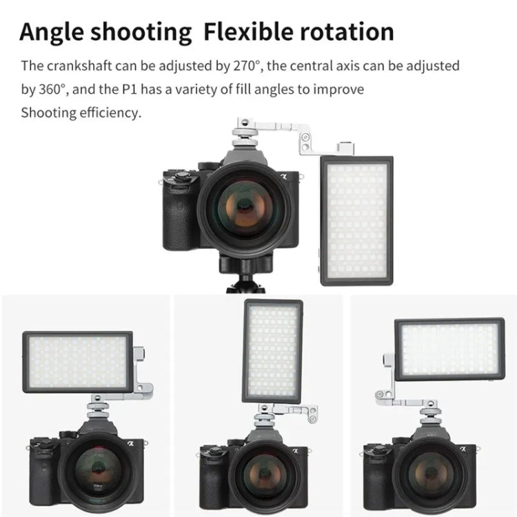 BL-P1 Portable RGB Pocket Fill Light Full Color 2500-8500K Photography Camera Light