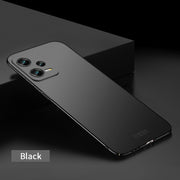 For Xiaomi Redmi Note 12 5G Global MOFI Micro-Frosted PC Ultra-thin Hard Phone Case(Black)