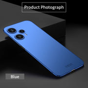 For Xiaomi Redmi Note 12 Turbo 5G MOFI Micro-Frosted PC Ultra-thin Hard Phone Case(Blue)