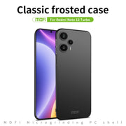 For Xiaomi Redmi Note 12 Turbo 5G MOFI Micro-Frosted PC Ultra-thin Hard Phone Case(Blue)