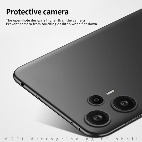 For Xiaomi Redmi Note 12 Turbo 5G MOFI Micro-Frosted PC Ultra-thin Hard Phone Case(Red)