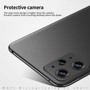 For Xiaomi Redmi Note 12S MOFI Micro-Frosted PC Ultra-thin Hard Phone Case(Blue)