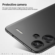 For Redmi Note 13 Pro+ MOFI Micro-Frosted PC Ultra-thin Hard Phone Case(Red)