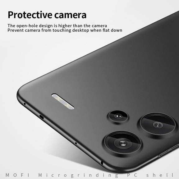 For Redmi Note 13 Pro+ MOFI Micro-Frosted PC Ultra-thin Hard Phone Case(Red)