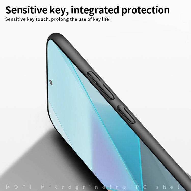 For Redmi Note 13 Pro 5G MOFI Micro-Frosted PC Ultra-thin Hard Phone Case(Blue)
