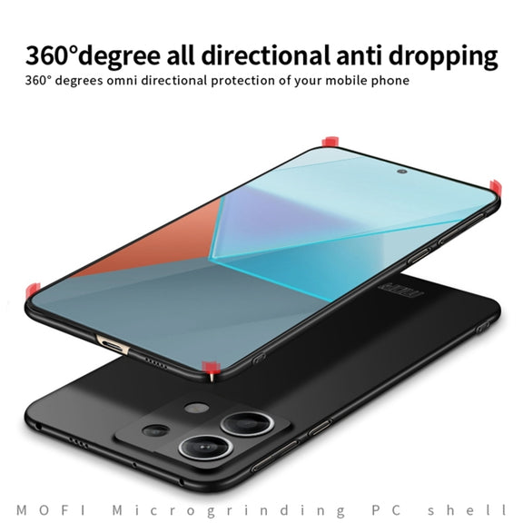 For Xiaomi Redmi Note 13 Pro 5G MOFI Micro-Frosted PC Ultra-thin Hard Phone Case(Red)