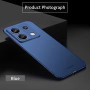 For Xiaomi Redmi Note 13 5G MOFI Micro-Frosted PC Ultra-thin Hard Phone Case(Blue)