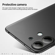 For Xiaomi Redmi Note 13 4G MOFI Micro-Frosted PC Ultra-thin Hard Phone Case(Black)