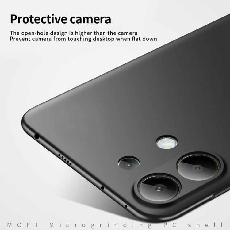 For Xiaomi Redmi Note 13 Pro 4G MOFI Micro-Frosted PC Ultra-thin Hard Phone Case(Blue)