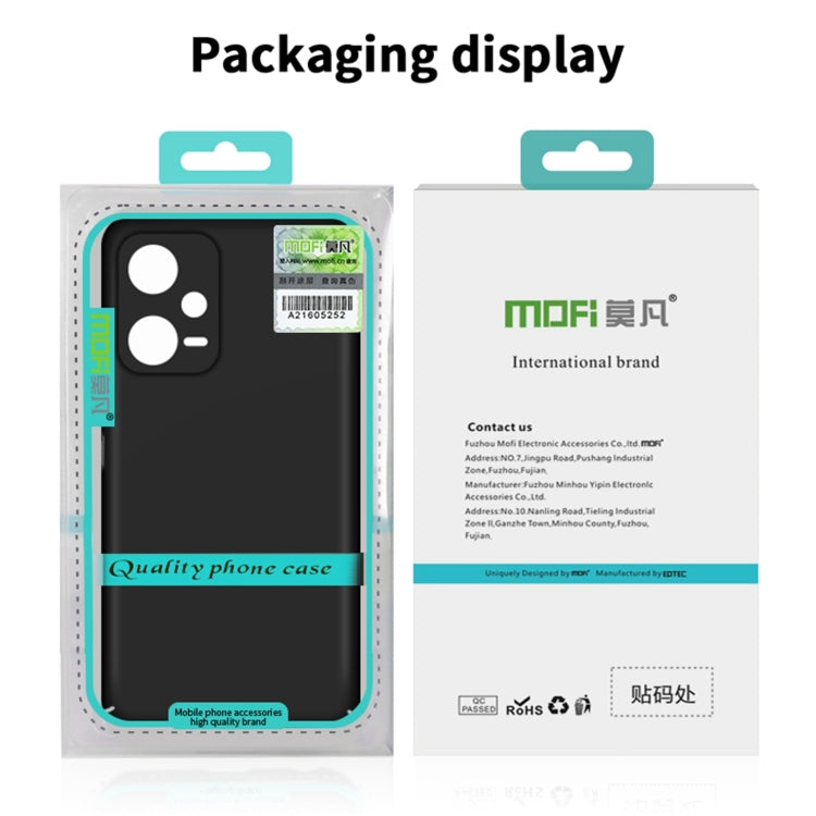 For Xiaomi Redmi Note 13 Pro 4G MOFI Micro-Frosted PC Ultra-thin Hard Phone Case(Red)