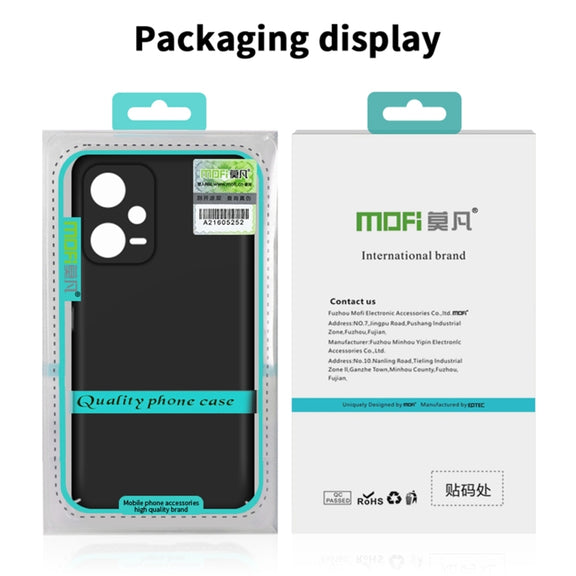 For Xiaomi Redmi Note 13 Pro 4G MOFI Micro-Frosted PC Ultra-thin Hard Phone Case(Red)