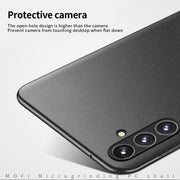 For Samsung Galaxy A54 5G MOFI Fandun Series Frosted PC Ultra-thin All-inclusive Phone Case(Blue)