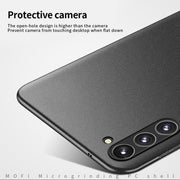 For Samsung Galaxy S24+ 5G MOFI Fandun Series Frosted PC Ultra-thin All-inclusive Phone Case(Black)