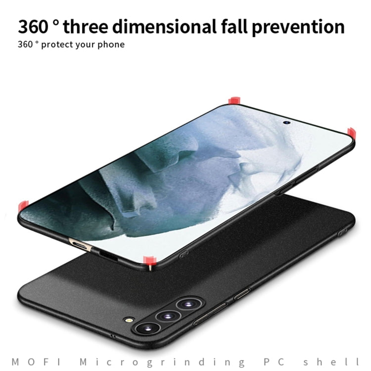 For Samsung Galaxy S24+ 5G MOFI Fandun Series Frosted PC Ultra-thin All-inclusive Phone Case(Gray)