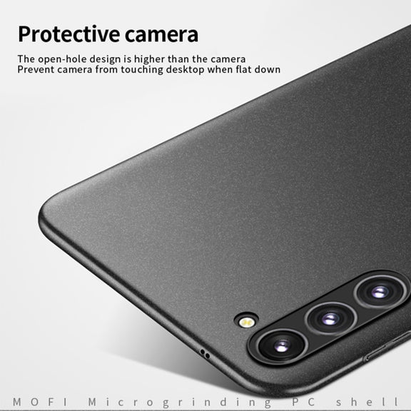 For Samsung Galaxy S24+ 5G MOFI Fandun Series Frosted PC Ultra-thin All-inclusive Phone Case(Red)