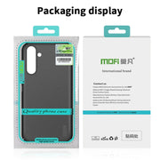 For Samsung Galaxy A34 5G MOFI Fandun Series Frosted PC Ultra-thin All-inclusive Phone Case(Blue)