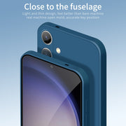 For Samsung Galaxy S24 5G PINWUYO Sense Series Liquid Silicone TPU Phone Case(Black)