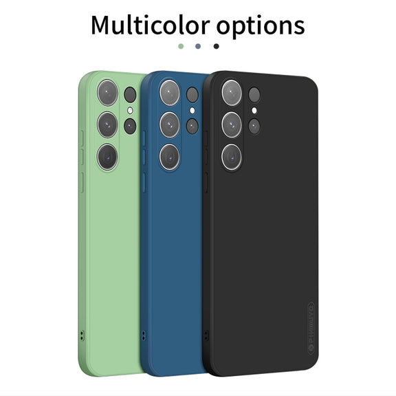 For Samsung Galaxy S24 Ultra 5G PINWUYO Sense Series Liquid Silicone TPU Phone Case(Black)