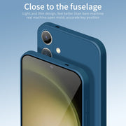 For Samsung Galaxy S25 5G PINWUYO Sense Series Liquid Silicone TPU Phone Case(Black)