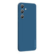 For Samsung Galaxy S25 5G PINWUYO Sense Series Liquid Silicone TPU Phone Case(Blue) - Galaxy S25 5G Cases by PINWUYO | Online Shopping South Africa | PMC Jewellery | Buy Now Pay Later Mobicred