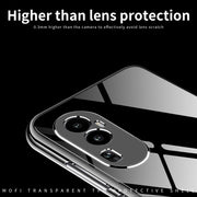 For?OPPO Reno10 Pro+ MOFI Ming Series Transparent Ultra-thin TPU Phone Case(Transparent)
