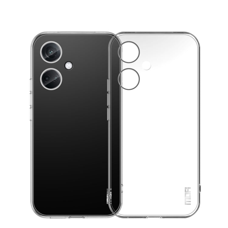 For OPPO K11 MOFI Ming Series Transparent Ultra-thin TPU Phone Case(Transparent)