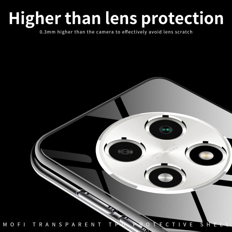 For OPPO A2 Pro MOFI Ming Series Transparent Ultra-thin TPU Phone Case(Transparent)