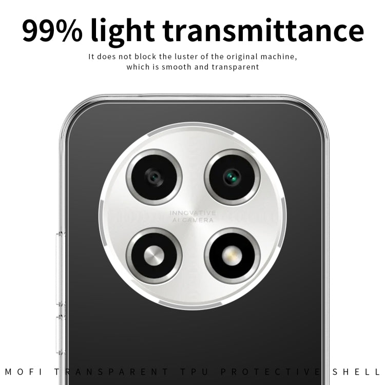 For OPPO A2 Pro MOFI Ming Series Transparent Ultra-thin TPU Phone Case(Transparent)