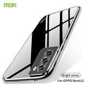 For OPPO Reno12 Global MOFI Ming Series Transparent Ultra-thin TPU Phone Case(Transparent)