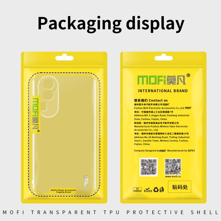 For OPPO A2 Pro MOFI Ming Series Transparent Ultra-thin TPU Phone Case(Transparent)